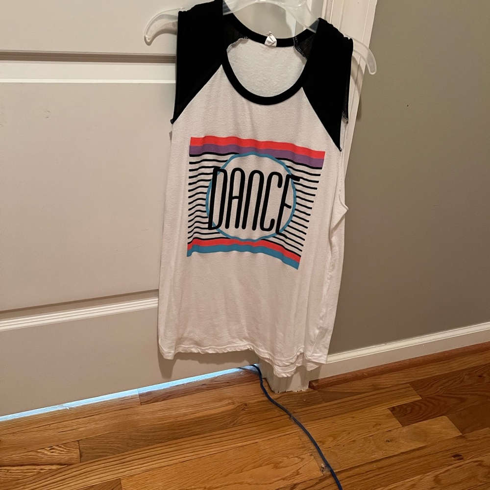 White Dance Tank Top